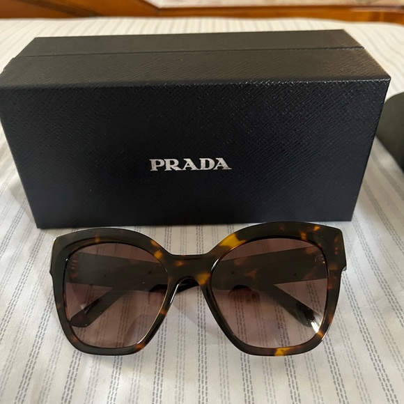 Prada Tortoise Sunglasses - Picture 4 of 9